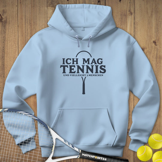 3 Menschen | Hoodie (Unisex) - Matchpoint24 - Kleidung für Tennisfans