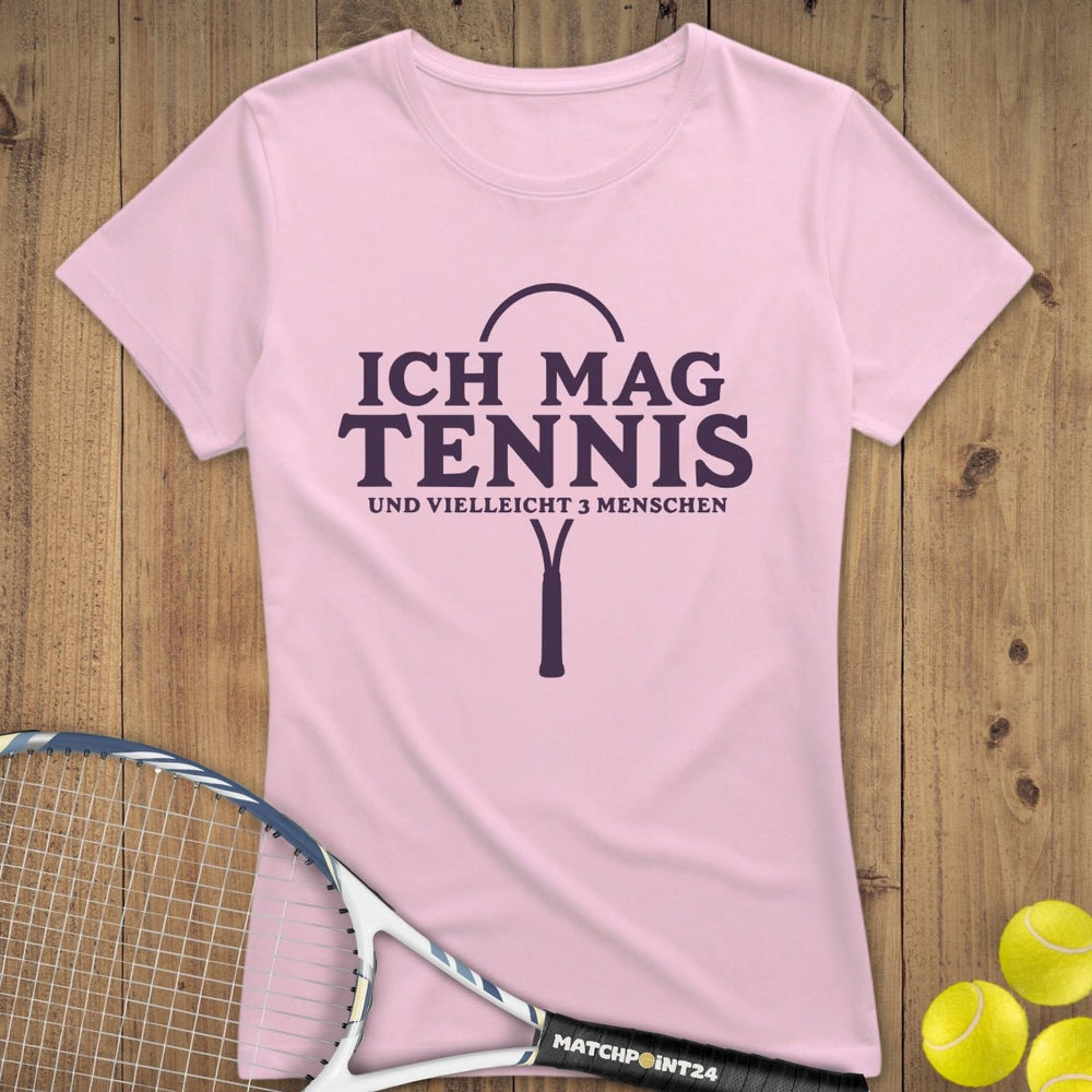 3 Menschen | Premium Damen T-Shirt - Matchpoint24 - Kleidung für Tennisfans