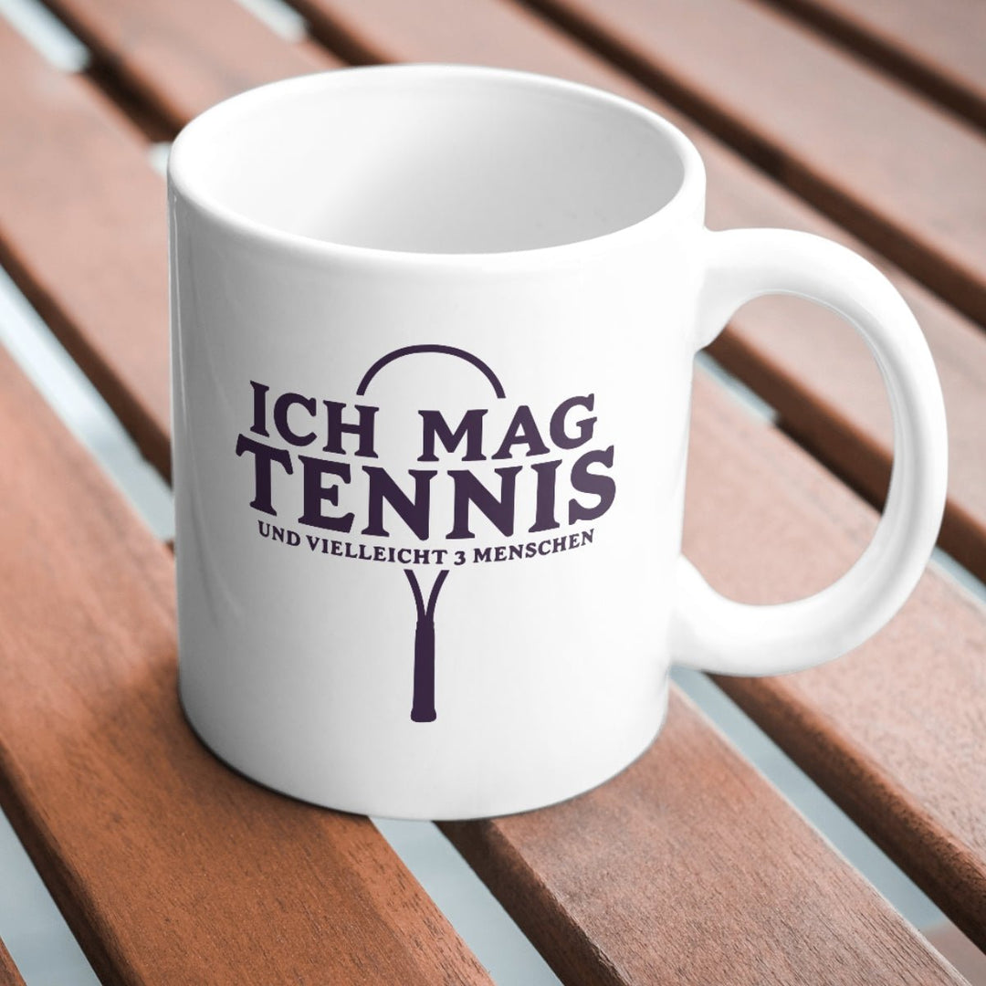 3 Menschen | Tasse - Matchpoint24 - Kleidung für Tennisfans