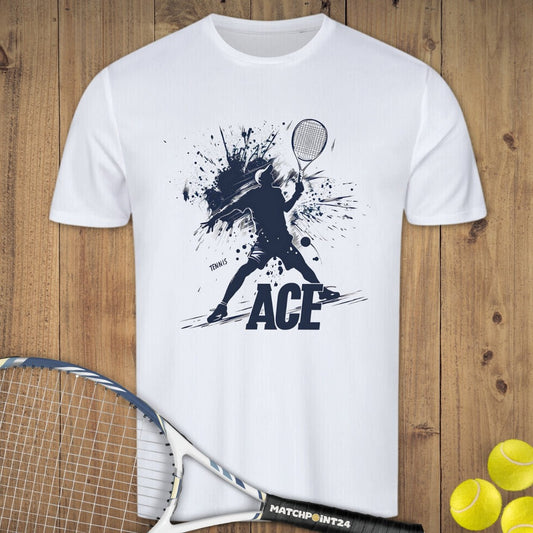Ace | Herren Sport T-Shirt - Matchpoint24 - Kleidung für Tennisfans