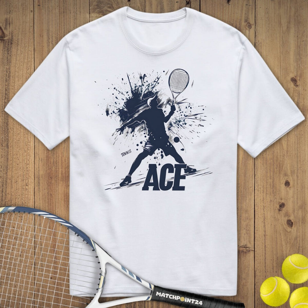 ACE | Premium Herren T-Shirt - Matchpoint24 - Kleidung für Tennisfans