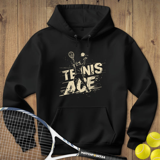 ACE Yellow | Hoodie (Unisex) - Matchpoint24 - Kleidung für Tennisfans