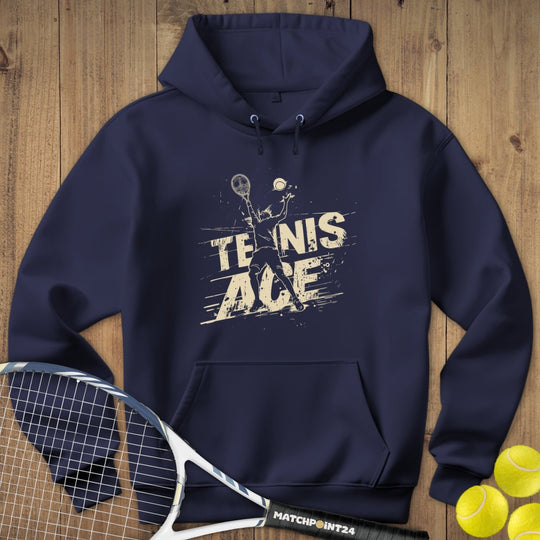 ACE Yellow | Hoodie (Unisex) - Matchpoint24 - Kleidung für Tennisfans