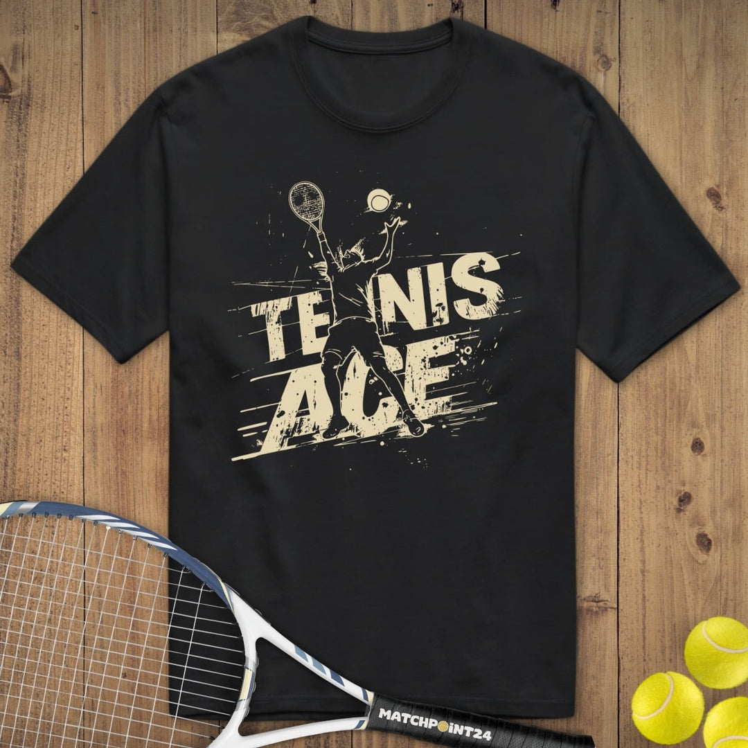 Ace Yellow | Premium Herren T-Shirt - Matchpoint24 - Kleidung für Tennisfans