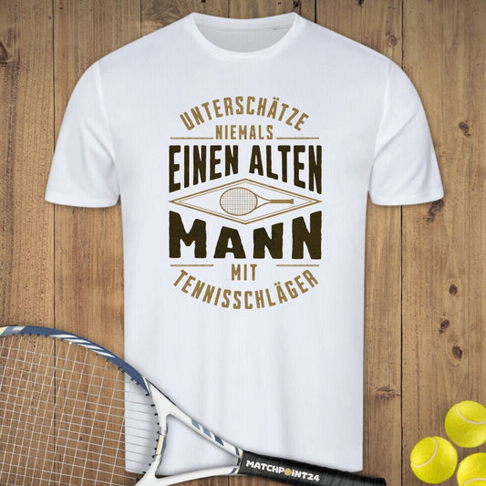 Alter Mann | Herren Sport T-Shirt - Matchpoint24 - Kleidung für Tennisfans