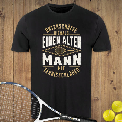 Alter Mann | Herren Sport T-Shirt - Matchpoint24 - Kleidung für Tennisfans
