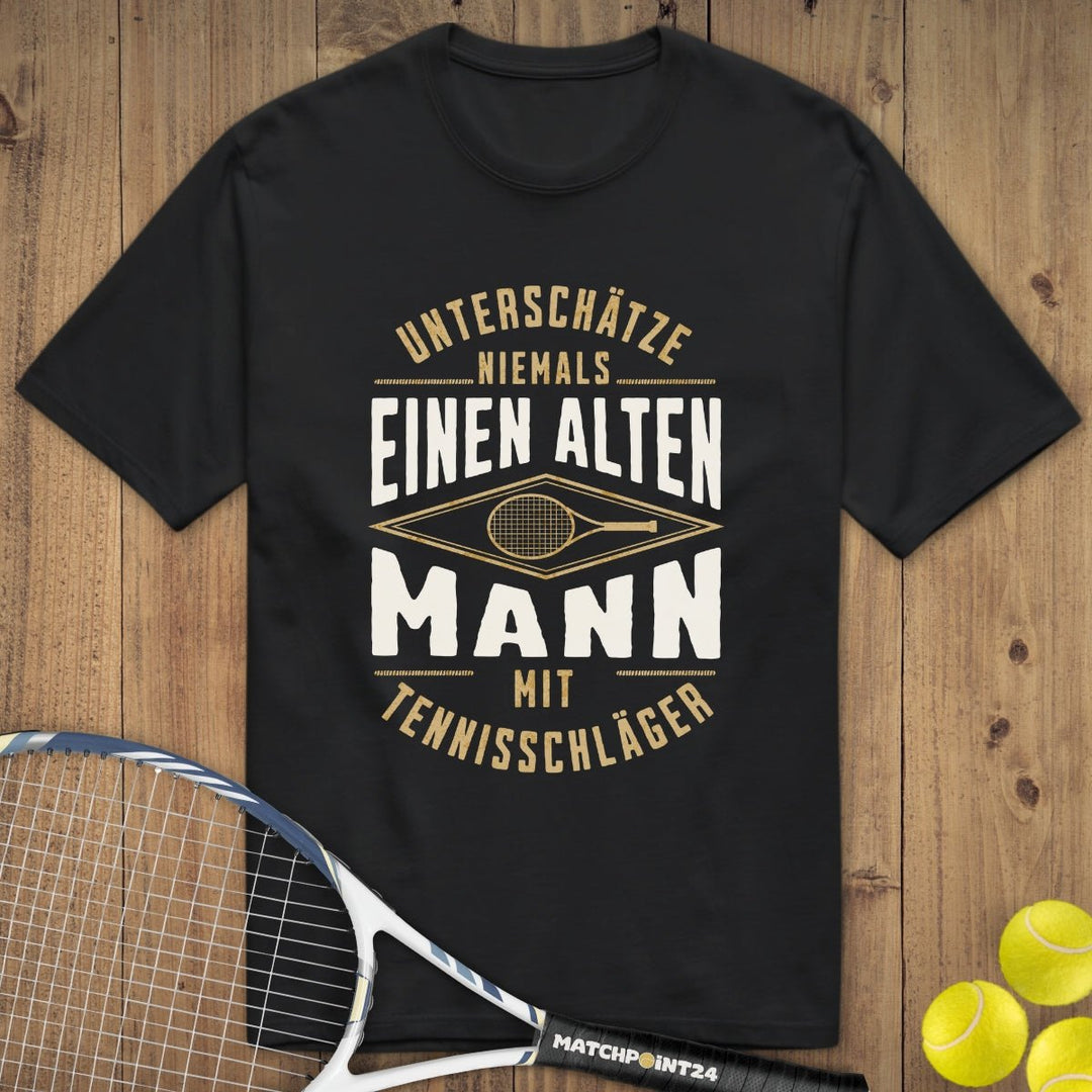 Alter Mann | Premium Herren T-Shirt - Matchpoint24 - Kleidung für Tennisfans