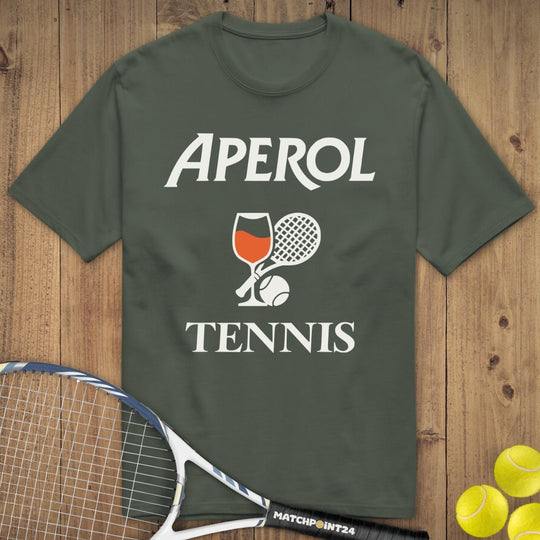 Aperol | Premium Herren T-Shirt - Matchpoint24 - Kleidung für Tennisfans