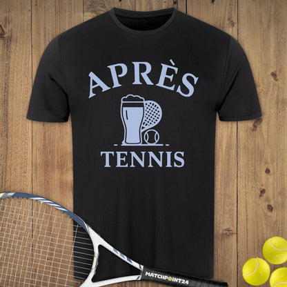 Apres Tennis Bier | Herren Sport T-Shirt - Matchpoint24 - Kleidung für Tennisfans