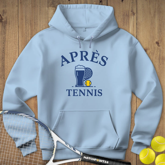 Apres Tennis Bier | Hoodie (Unisex) - Matchpoint24 - Kleidung für Tennisfans