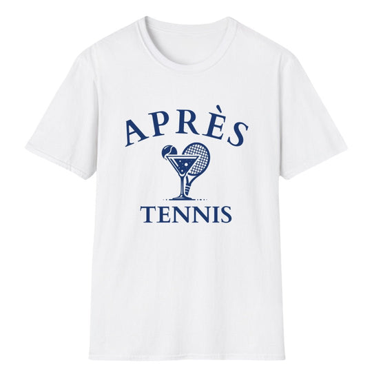 Apres Tennis Cocktail | Basic T-Shirt (limitiert) - Matchpoint24 - Kleidung für Tennisfans