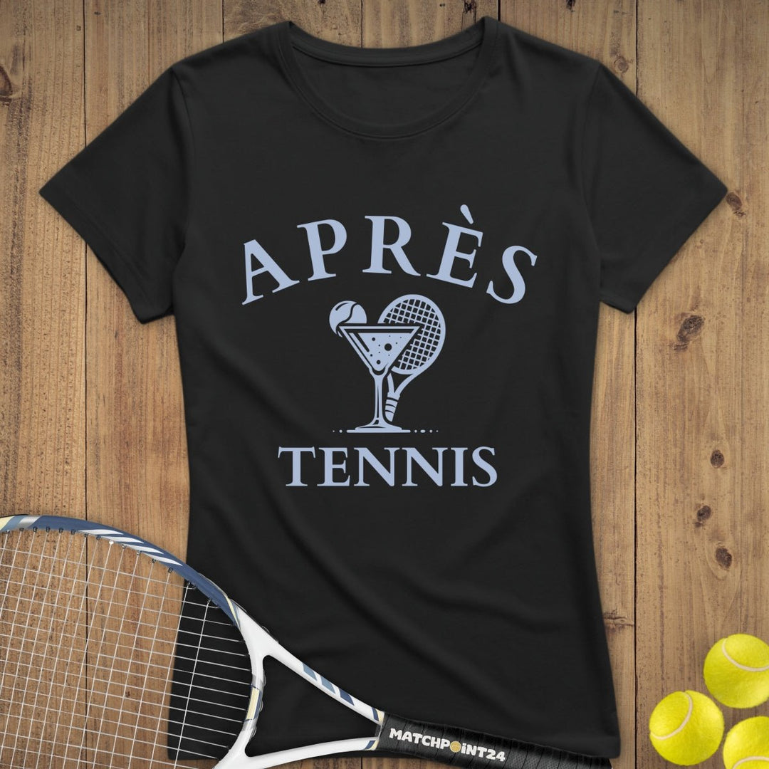 Apres Tennis Cocktail | Premium Damen T-Shirt - Matchpoint24 - Kleidung für Tennisfans