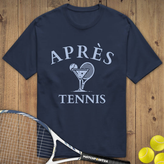 Apres Tennis Cocktail | Premium Herren T-Shirt - Matchpoint24 - Kleidung für Tennisfans