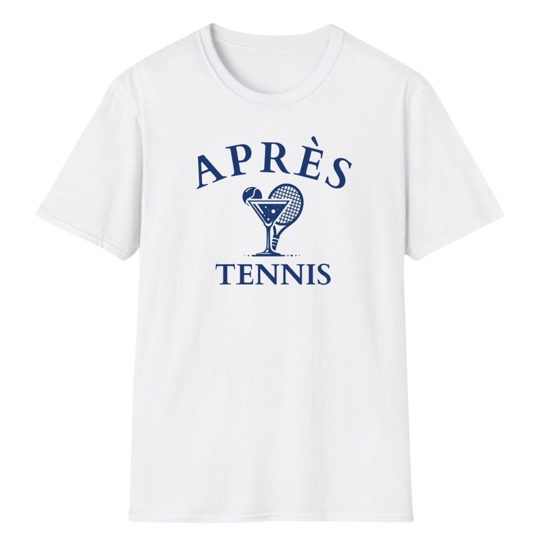 Apres Tennis Cocktail | Unisex T - Shirt - Matchpoint24 - Kleidung für Tennisfans