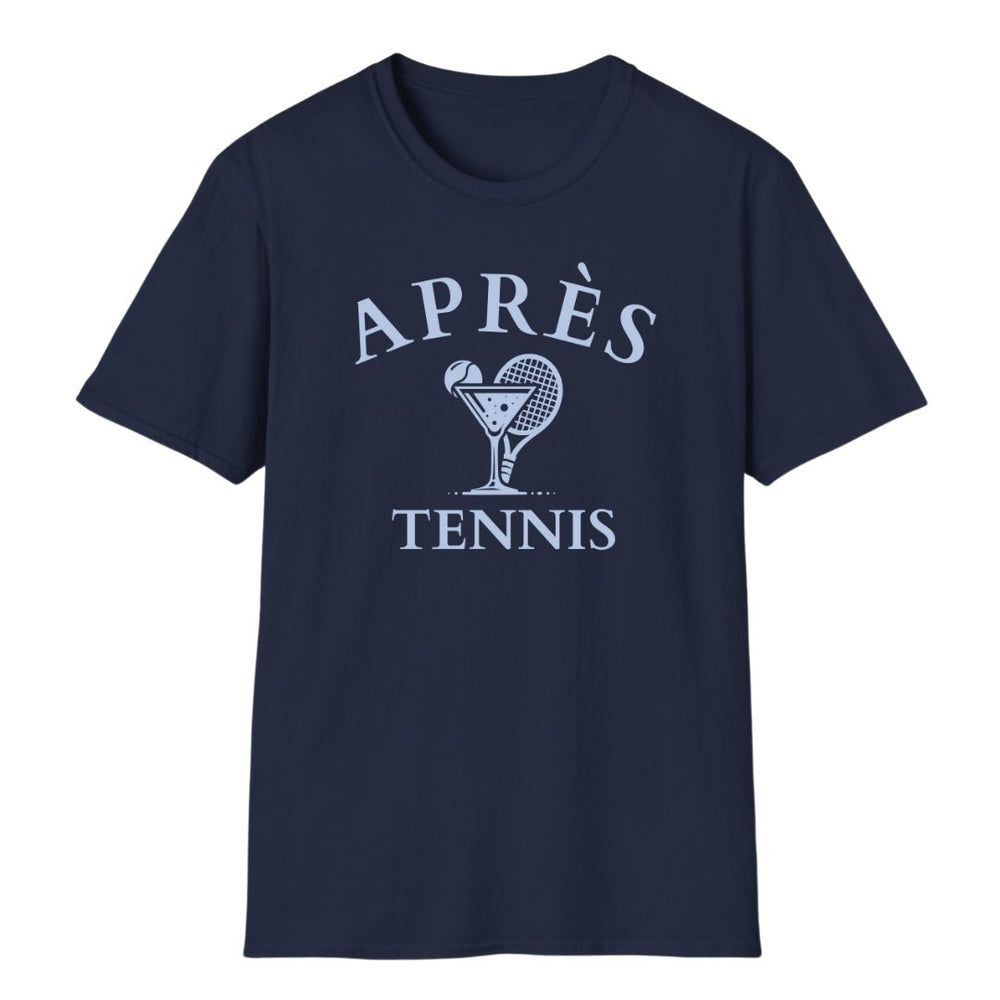 Apres Tennis Cocktail | Unisex T - Shirt - Matchpoint24 - Kleidung für Tennisfans