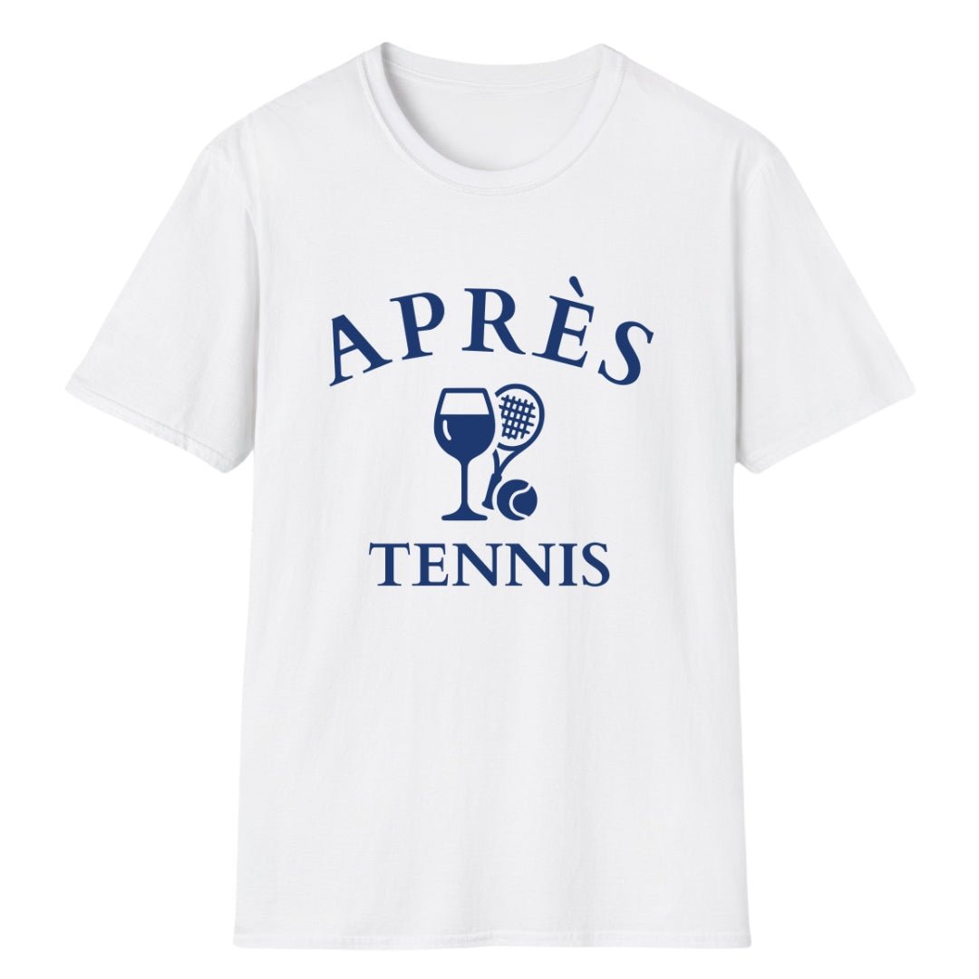 Apres Tennis Wein | Basic T-Shirt (limitiert) - Matchpoint24 - Kleidung für Tennisfans