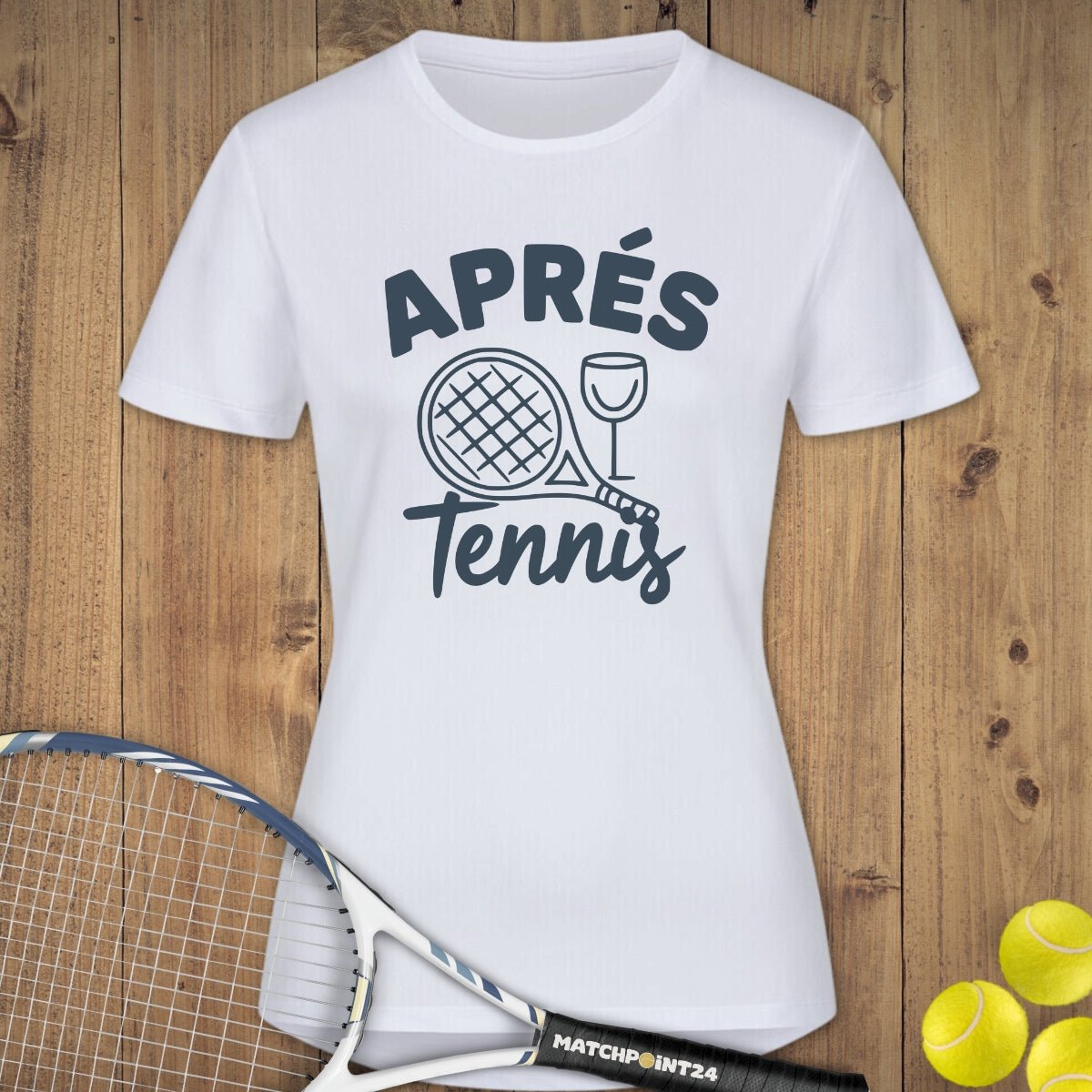 Apres TP | Damen Sport T-Shirt - Matchpoint24 - Kleidung für Tennisfans