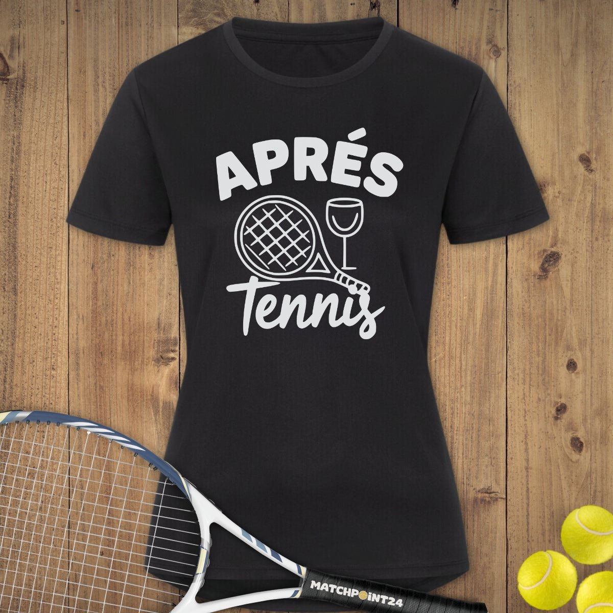 Apres TP | Damen Sport T-Shirt - Matchpoint24 - Kleidung für Tennisfans