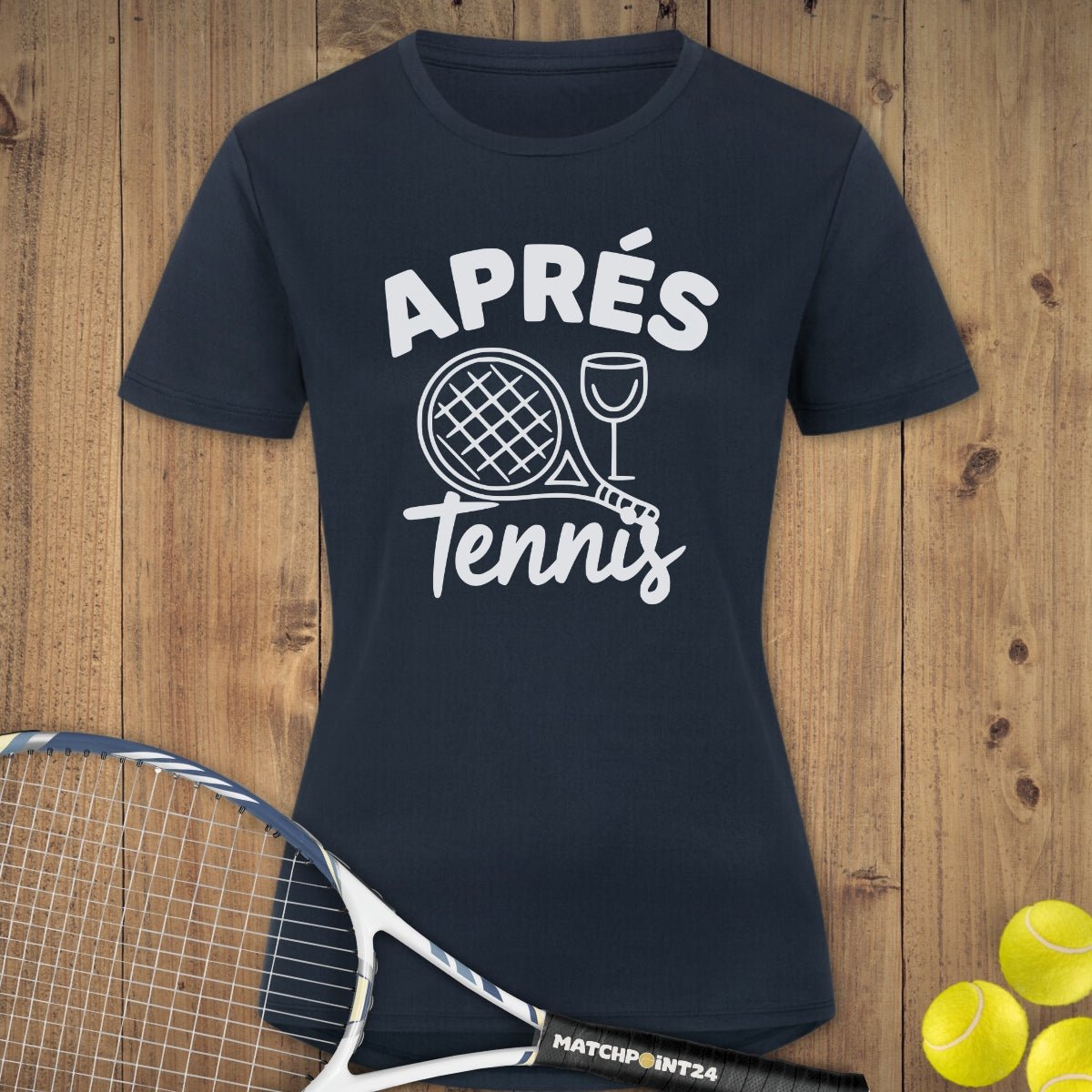 Apres TP | Damen Sport T-Shirt - Matchpoint24 - Kleidung für Tennisfans