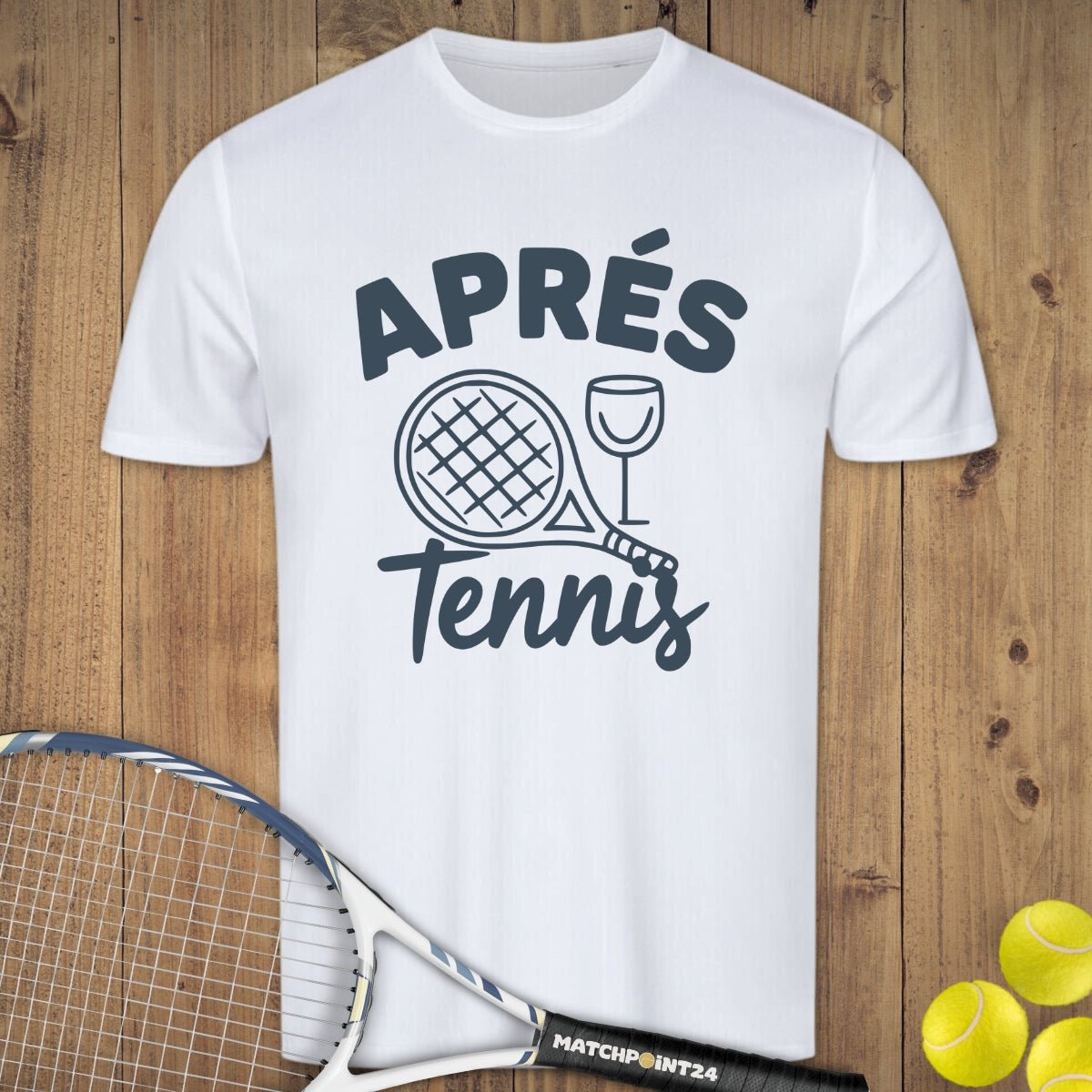 Apres TP | Herren Sport T-Shirt - Matchpoint24 - Kleidung für Tennisfans
