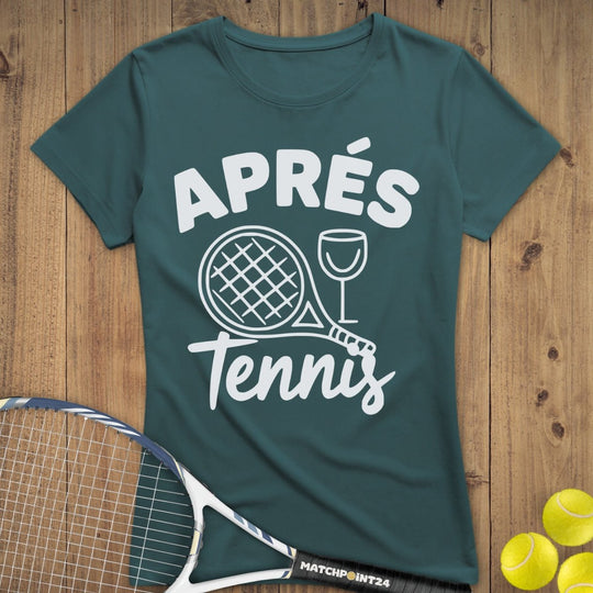 Apres TP | Premium Damen T-Shirt - Matchpoint24 - Kleidung für Tennisfans