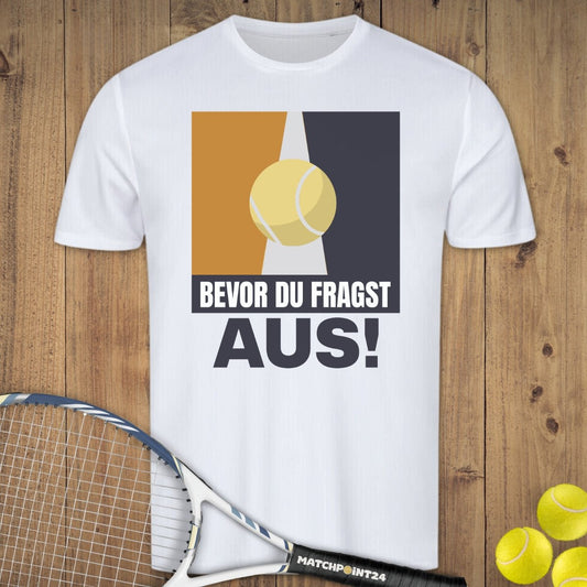 Aus | Herren Sport T-Shirt - Matchpoint24 - Kleidung für Tennisfans