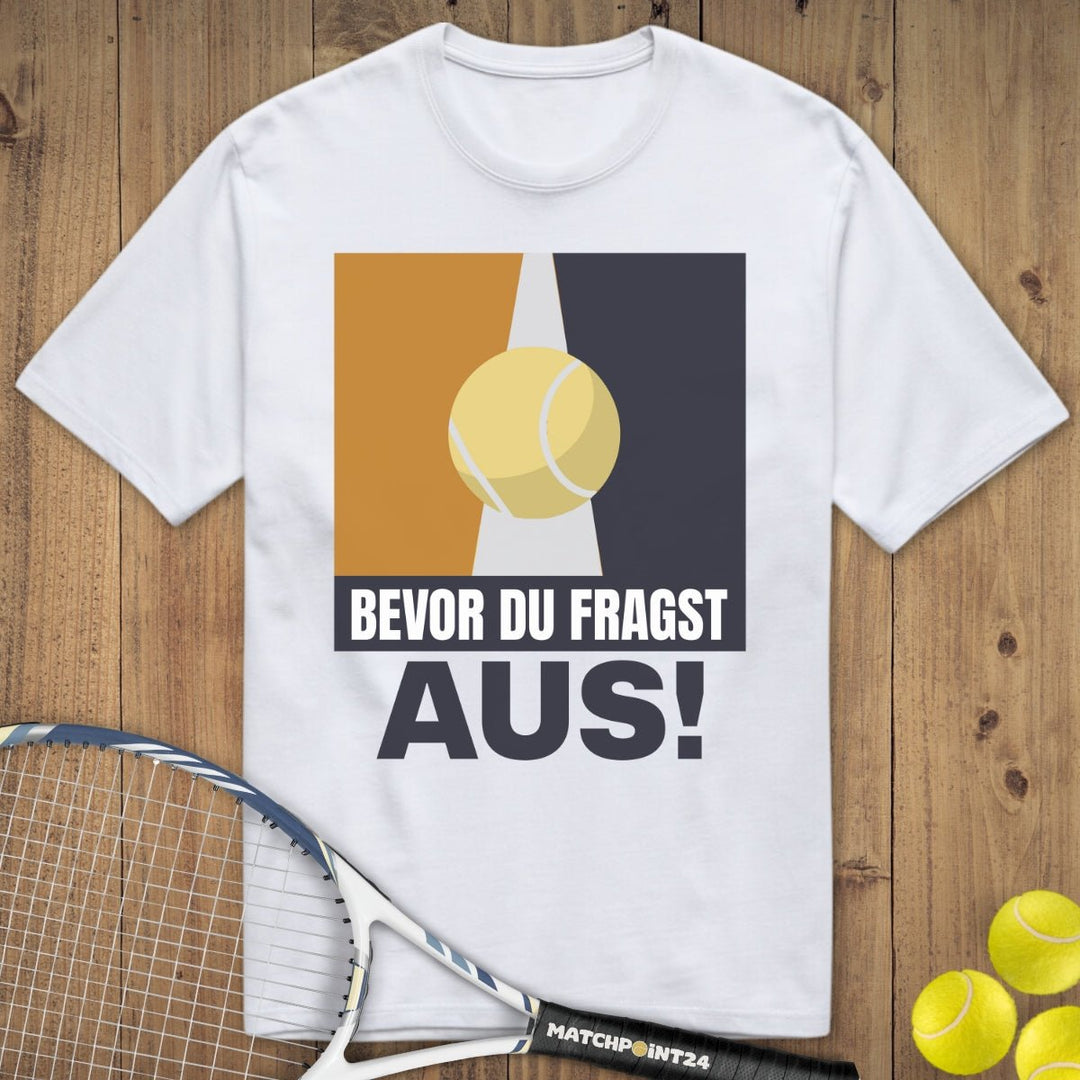 Aus | Premium Herren T-Shirt - Matchpoint24 - Kleidung für Tennisfans