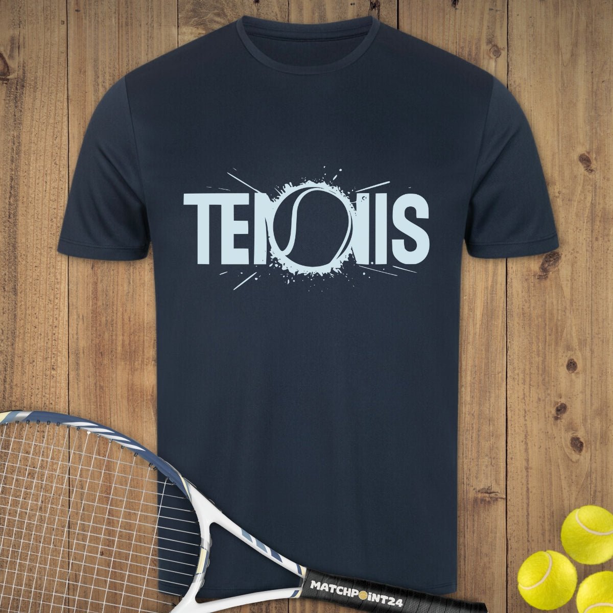 Ball Splash | Herren Sport T-Shirt - Matchpoint24 - Kleidung für Tennisfans