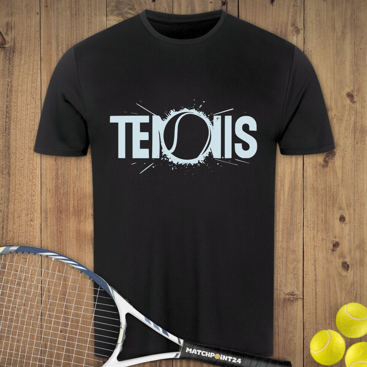 Ball Splash | Herren Sport T-Shirt - Matchpoint24 - Kleidung für Tennisfans