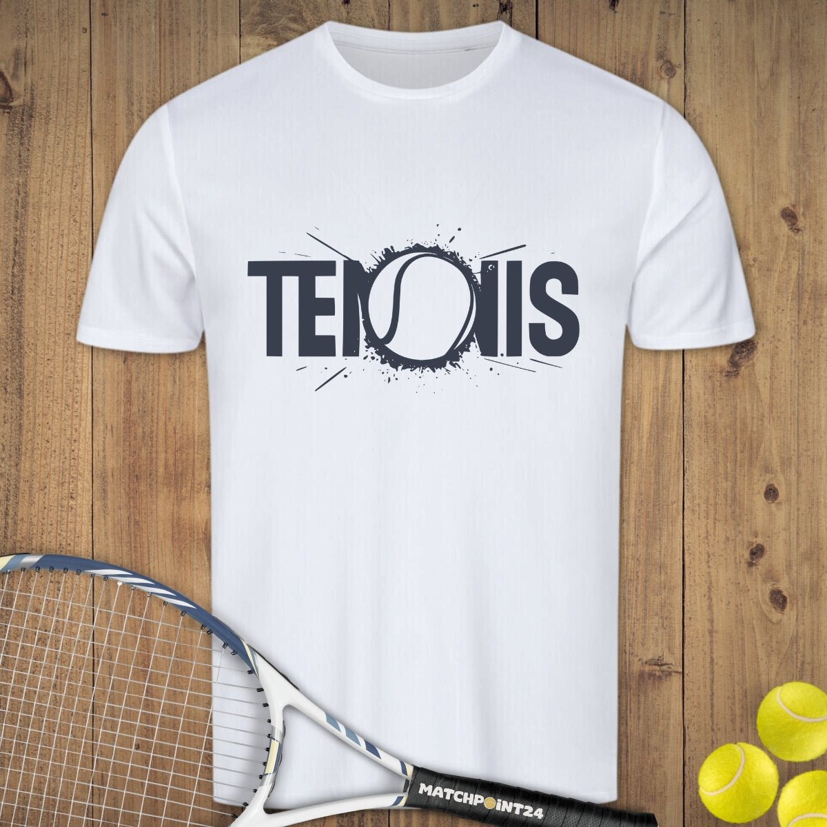 Ball Splash | Herren Sport T-Shirt - Matchpoint24 - Kleidung für Tennisfans