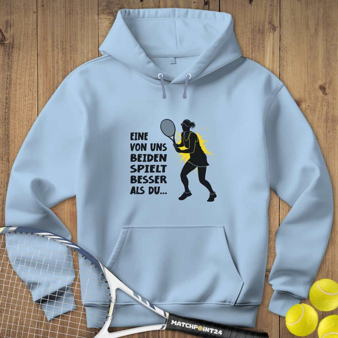 Besser als du | Hoodie (Unisex) - Matchpoint24 - Kleidung für Tennisfans