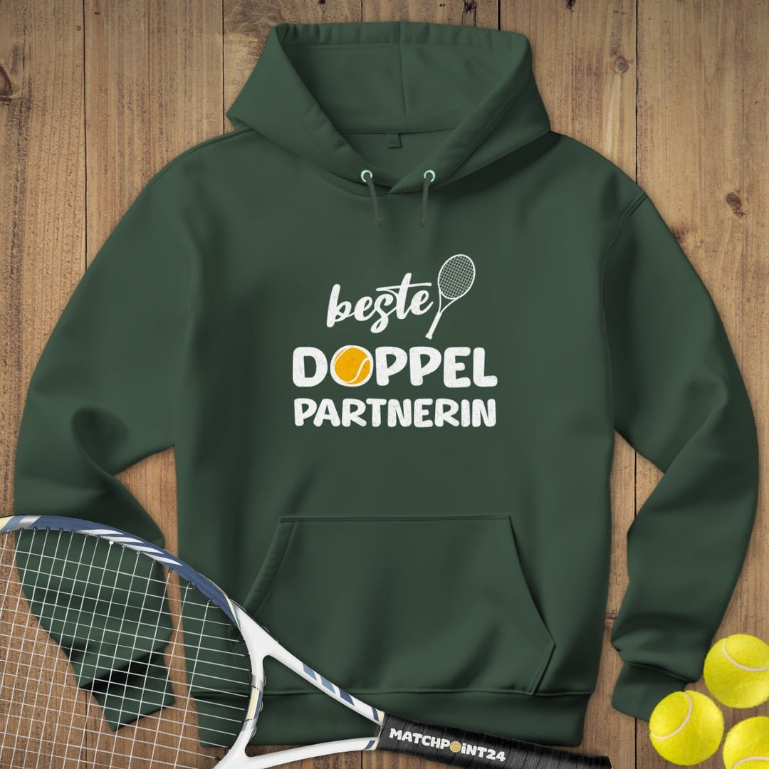 Beste Doppelpartnerin | Hoodie (Unisex) - Matchpoint24 - Kleidung für Tennisfans