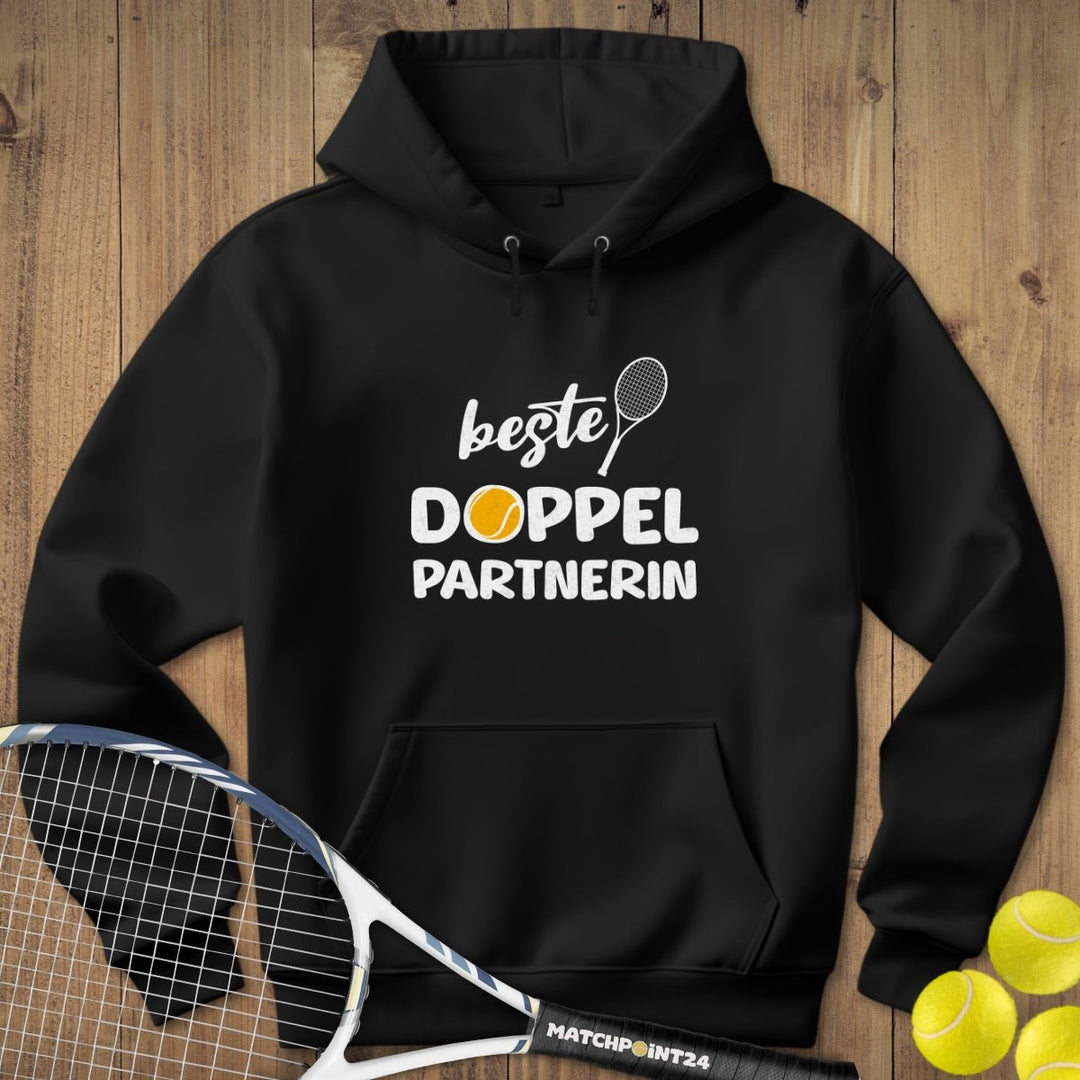 Beste Doppelpartnerin | Hoodie (Unisex) - Matchpoint24 - Kleidung für Tennisfans