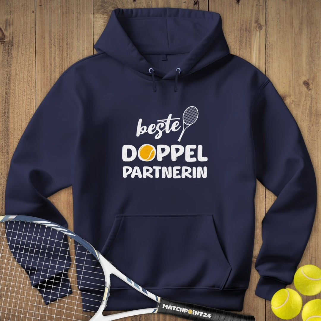 Beste Doppelpartnerin | Hoodie (Unisex) - Matchpoint24 - Kleidung für Tennisfans