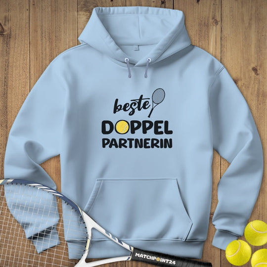 Beste Doppelpartnerin | Hoodie (Unisex) - Matchpoint24 - Kleidung für Tennisfans