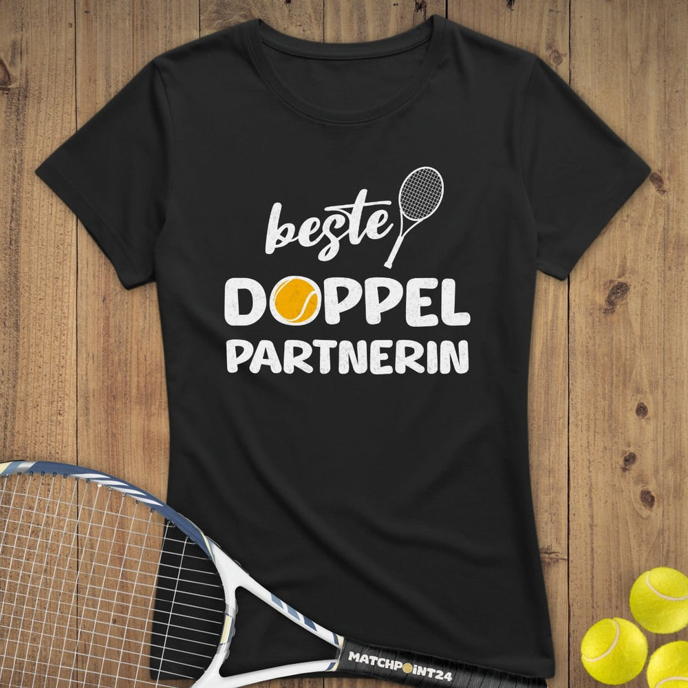 Beste Doppelpartnerin | Premium Damen T-Shirt - Matchpoint24 - Kleidung für Tennisfans