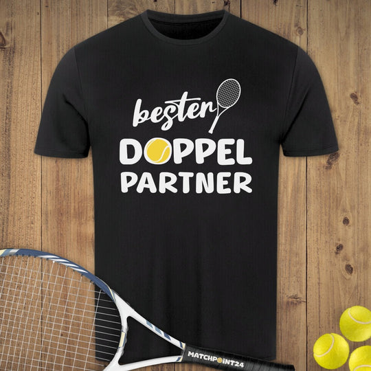 Bester Doppelpartner | Herren Sport T-Shirt - Matchpoint24 - Kleidung für Tennisfans