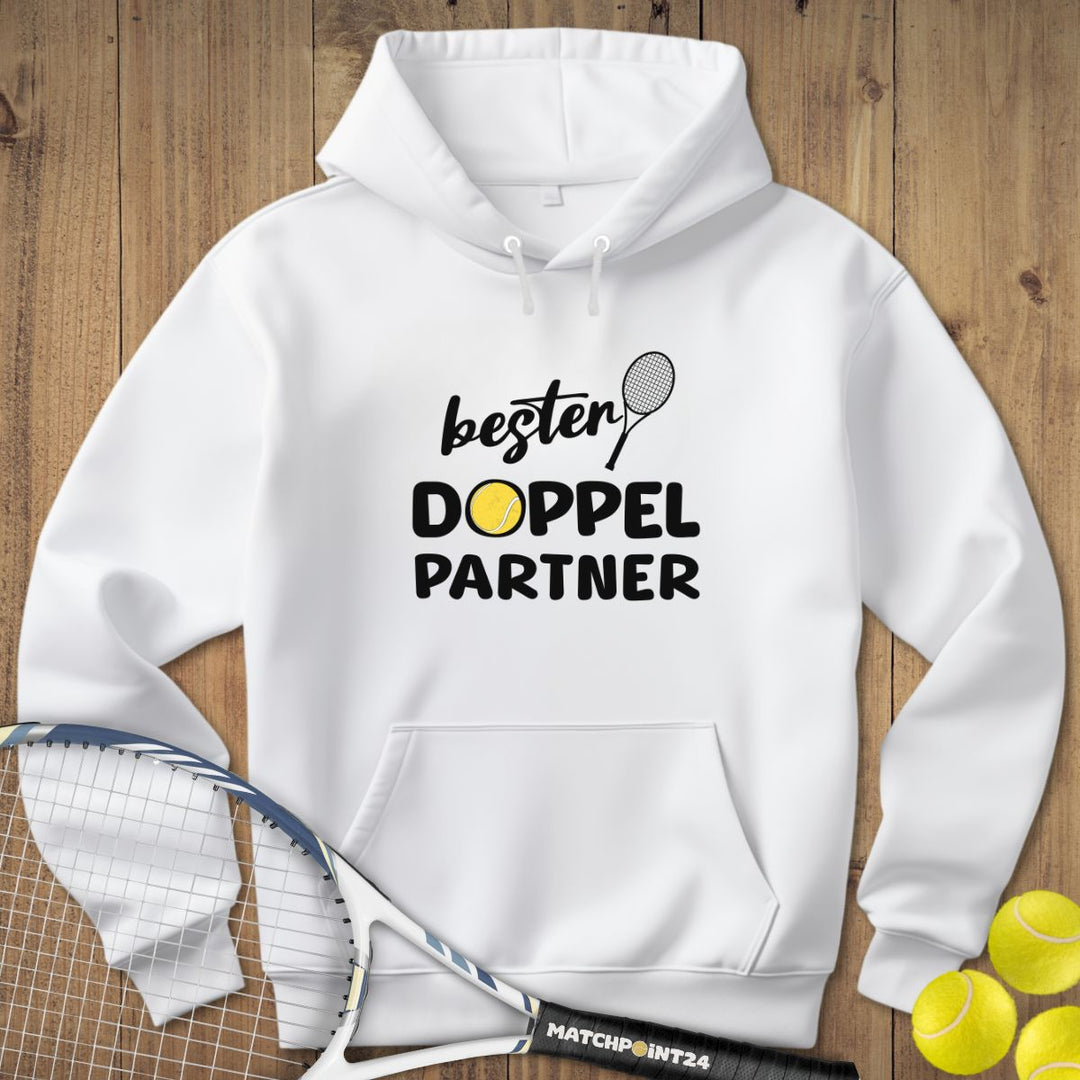 Bester Doppelpartner | Hoodie (Unisex) - Matchpoint24 - Kleidung für Tennisfans