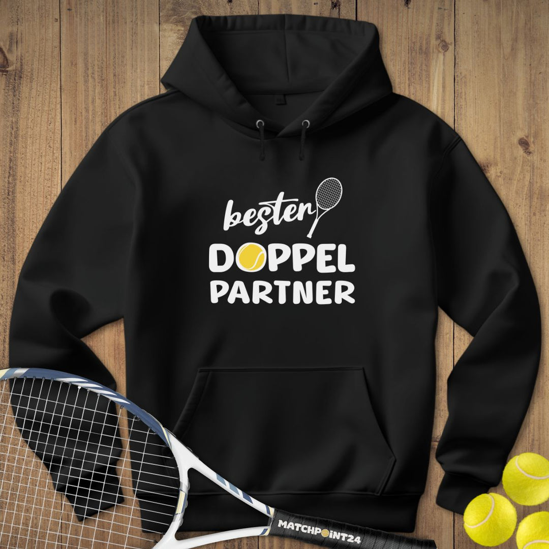 Bester Doppelpartner | Hoodie (Unisex) - Matchpoint24 - Kleidung für Tennisfans