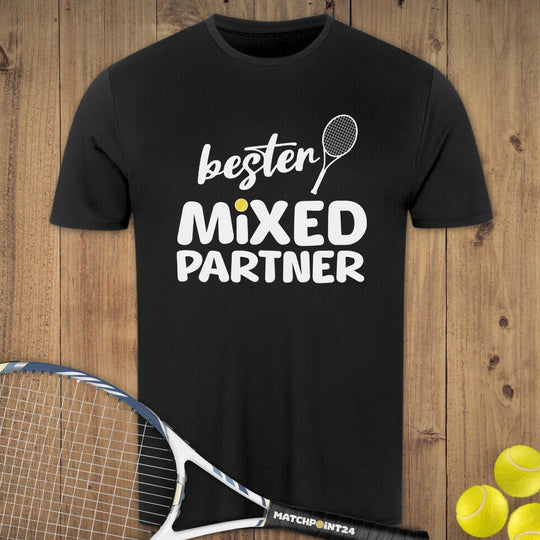 Bester Mixed Partner | Herren Sport T-Shirt - Matchpoint24 - Kleidung für Tennisfans