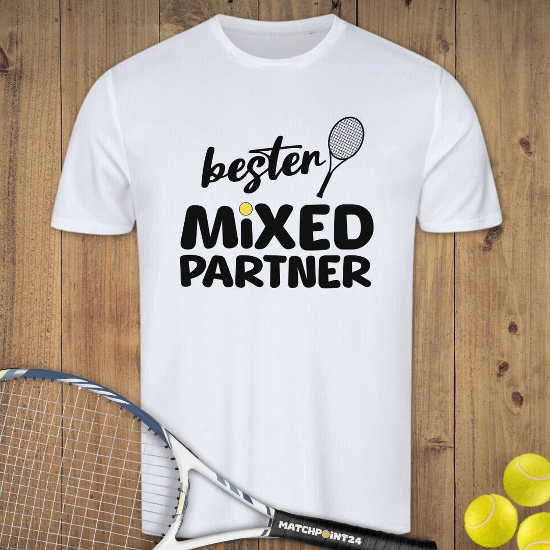 Bester Mixed Partner | Herren Sport T-Shirt - Matchpoint24 - Kleidung für Tennisfans