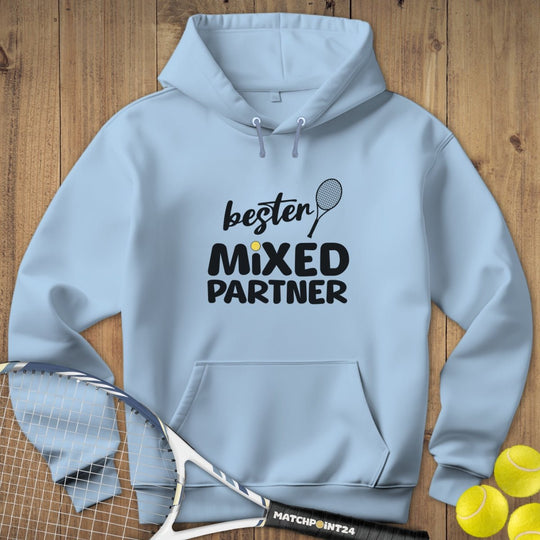 Bester Mixed Partner | Hoodie (Unisex) - Matchpoint24 - Kleidung für Tennisfans