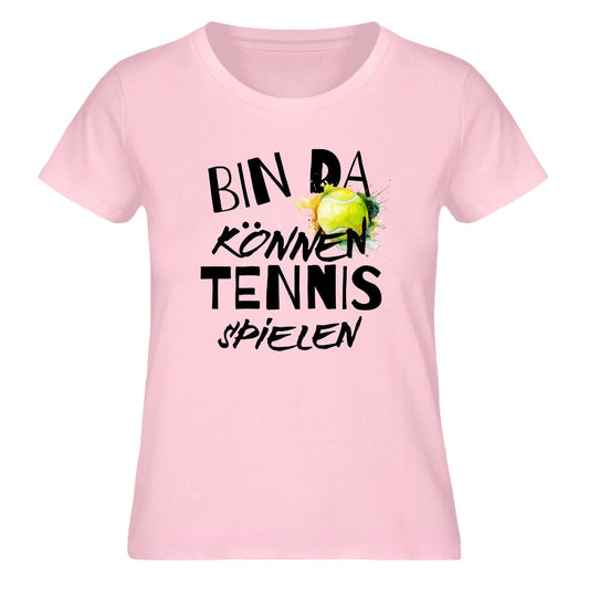 Bin da | Damen T-Shirt (limitiert) - Matchpoint24 - Kleidung für Tennisfans