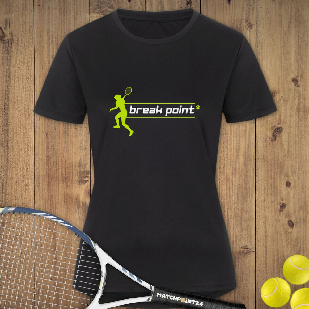 Break Point | Damen Sport T-Shirt - Matchpoint24 - Kleidung für Tennisfans