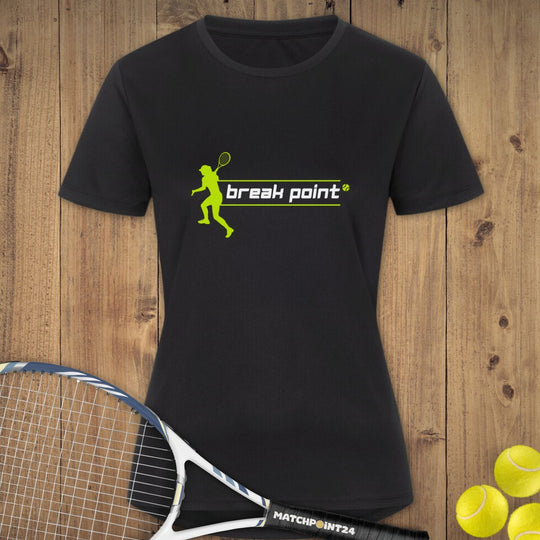 Break Point | Damen Sport T-Shirt - Matchpoint24 - Kleidung für Tennisfans