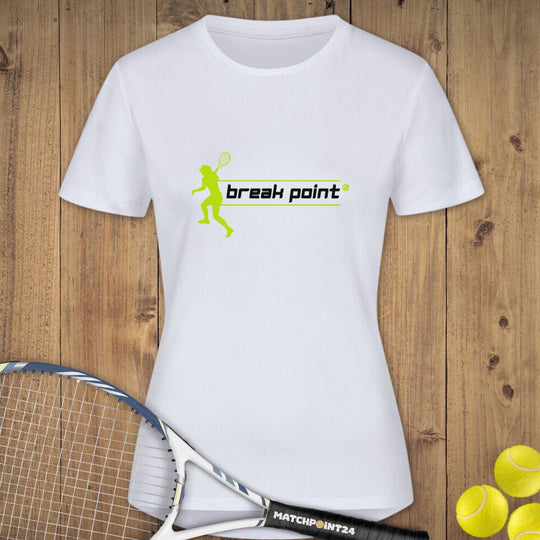 Break Point | Damen Sport T-Shirt - Matchpoint24 - Kleidung für Tennisfans