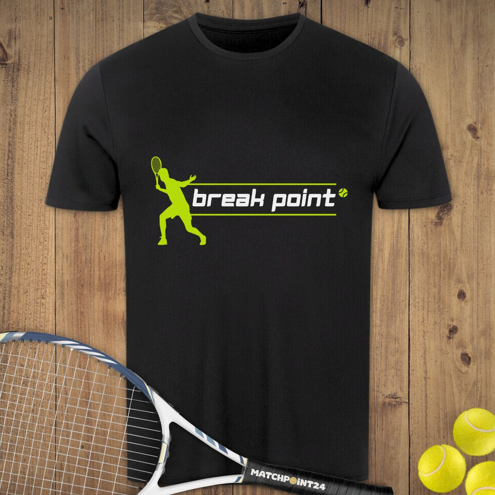 Break Point | Herren Sport T-Shirt - Matchpoint24 - Kleidung für Tennisfans