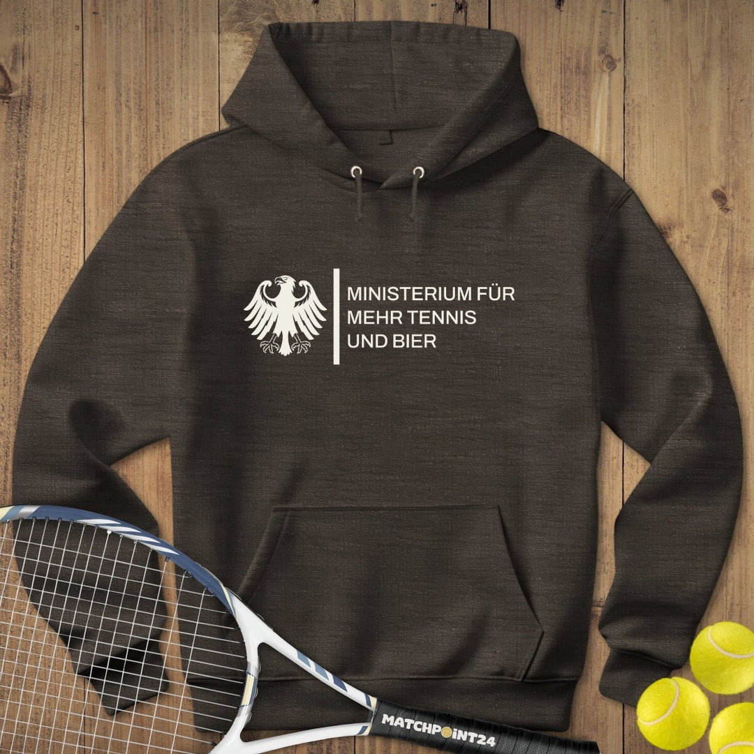 Bundesinstitut Tennis und Bier | Hoodie (Unisex) - Matchpoint24 - Kleidung für Tennisfans