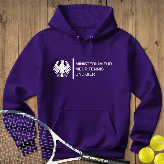 Bundesinstitut Tennis und Bier | Hoodie (Unisex) - Matchpoint24 - Kleidung für Tennisfans