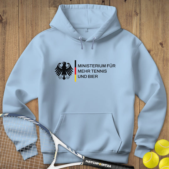 Bundesinstitut Tennis und Bier | Hoodie (Unisex) - Matchpoint24 - Kleidung für Tennisfans